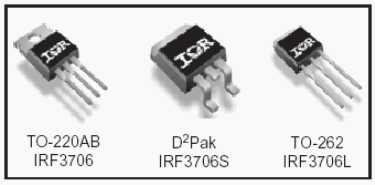 IRF3706L, HEXFET Power MOSFETs Discrete N-Channel
